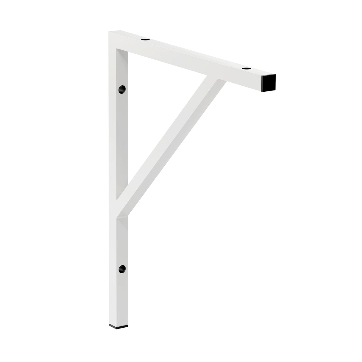 Stützwinkel Stahl | 53 x 45,5 cm | Weiß