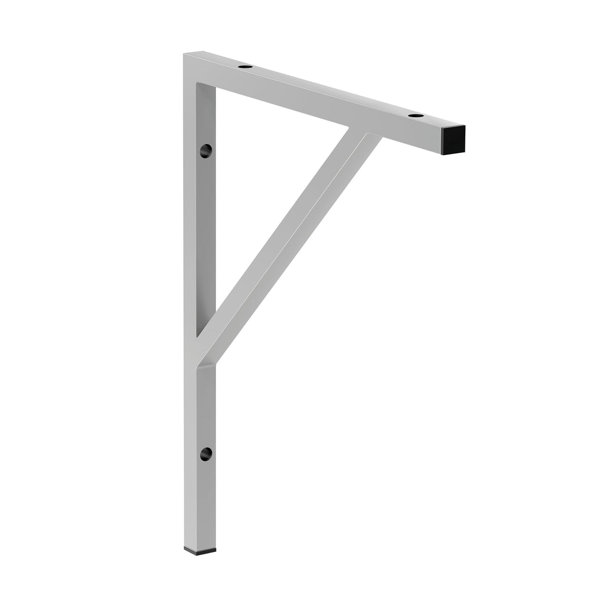Winkelträger Stahl | 53 x 45,5 cm | Silbergrau