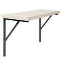 Hängende Werkbank | 120 x 49 cm | Schwarz